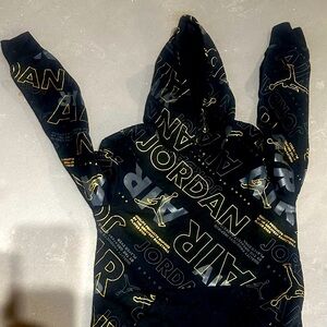 Nike air Jordan classic gold hoodie.